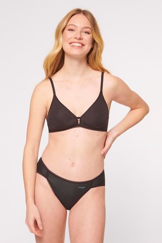 Soutien-gorge sans armatures Ever Fresh Plus P 2.0 - Noir