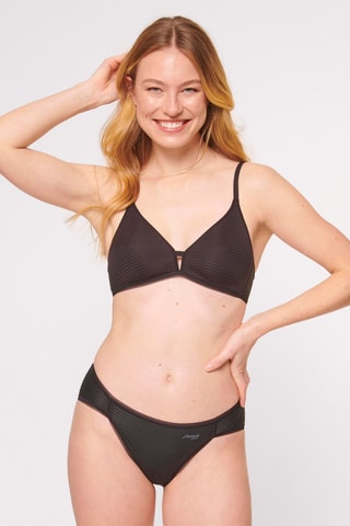 Soutien-gorge sans armatures Ever Fresh Plus P 2.0 - Noir