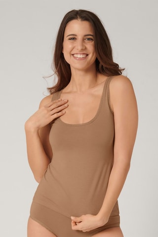 2 débardeurs GO Tank  - Marron