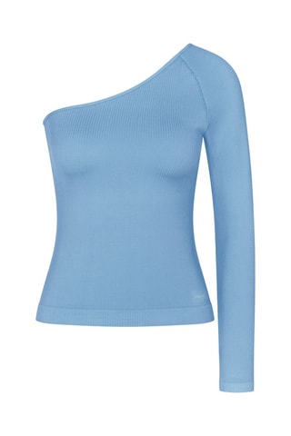 Top asymétrique Ever Infuseur Relax 1 - Bleu clair