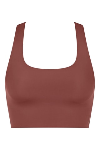 Crop top Zero Feel 2.0 - Marron