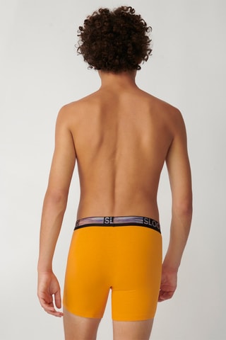 2 boxers Go ABC Natural H   - Jaune