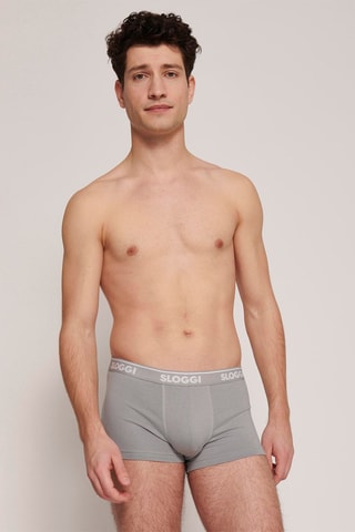 2 boxers Go ABC  - Gris