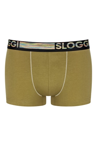 2 boxers Natural H Hipster - Marron et violet