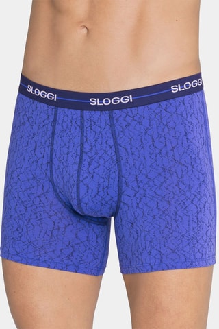 2 boxers Start Short C2P - Bleu et gris