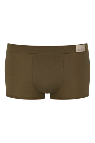 2 boxers Go Natural - Kaki et marron