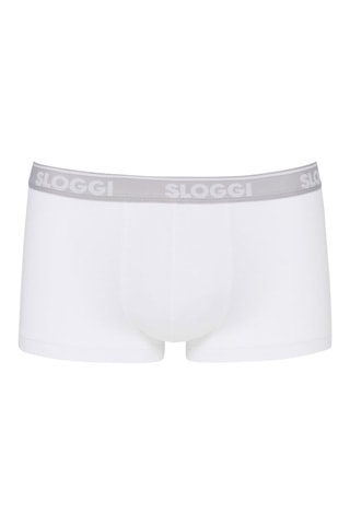 2 boxers Go ABC  - Blanc