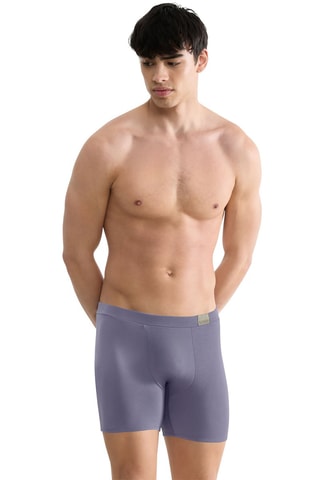 2 boxers GO Natural  - Bleu et gris