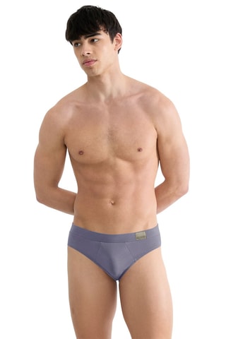 2 slips GO Natural  - Bleu et gris