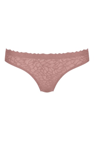 Culotte Zero Feel Lace  - Marron