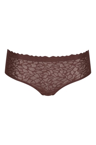 Culotte Zero Feel Lace  - Marron