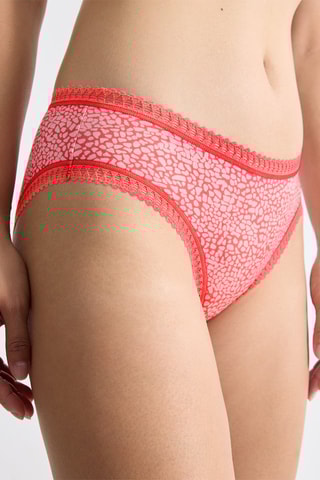 3 culottes Hipster  - Blanc, rouge et jaune