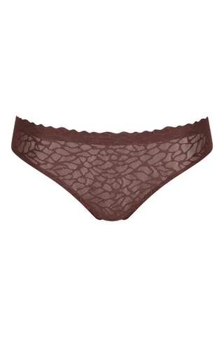 Culotte Zero Feel Lace  - Marron