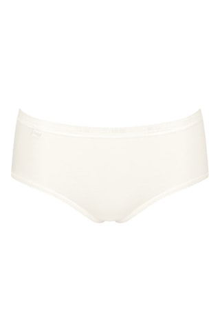 3 culottes Basic Midi  - Blanc et bleu