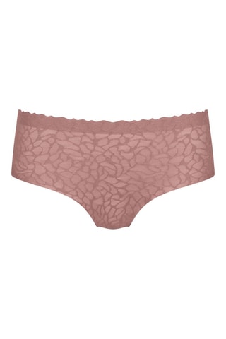 Culotte taille haute Zero Feel Lace - Marron