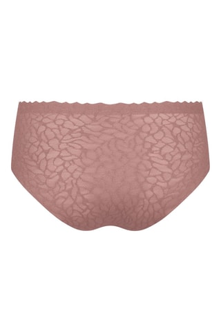 Culotte taille haute Zero Feel Lace - Marron