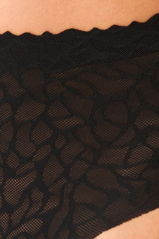 Hipster taille haute Zero Feel Lace 2.0 - Noir