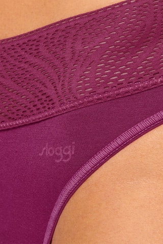 Culotte menstruelle - Flux léger - 
Lie-de-vin