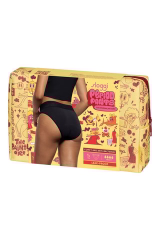 Culotte menstruelle taille haute Period - Flux important - Noir