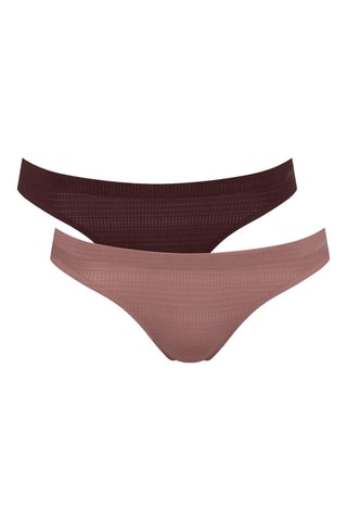 2 culottes - Taupe et marron