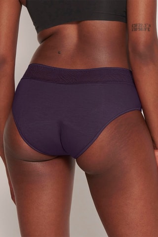 Culotte menstruelle - Flux léger - Violet