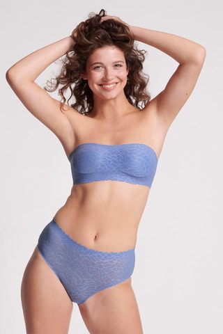 Culotte Zero Feel Lace 2.0 - Bleu