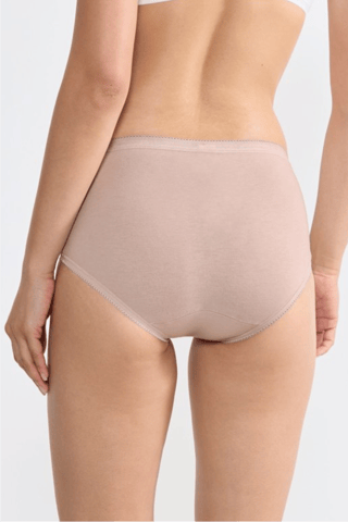 4 culottes Basic+ - Violet et nude