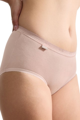 4 culottes Basic+ - Violet et nude