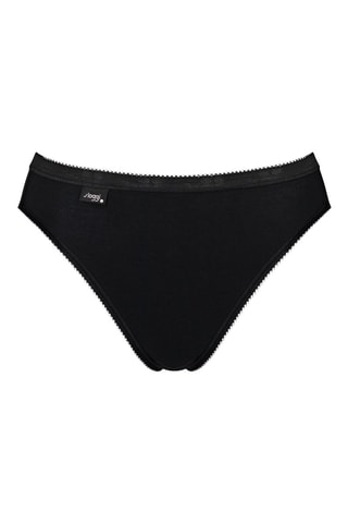 3 culottes Basic Pearl - Noir