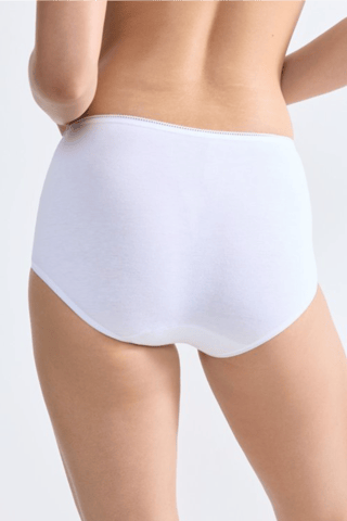 Shorty Cotton Midi - Blanc