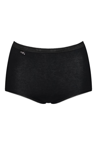 3 culottes Basic H Pearl Maxi - Noir