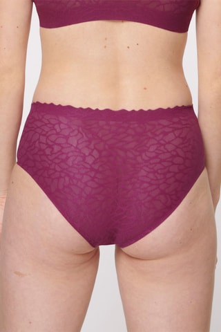 Culotte Zero Feel Lace - Lie-de-vin