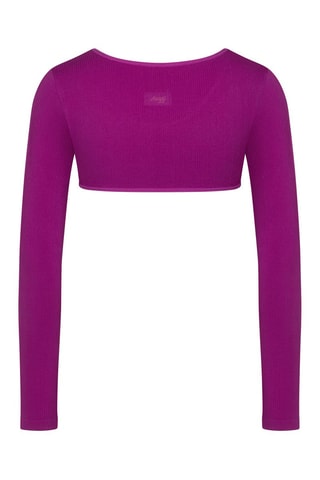 T-shirt boléro Ever Infused - Violet