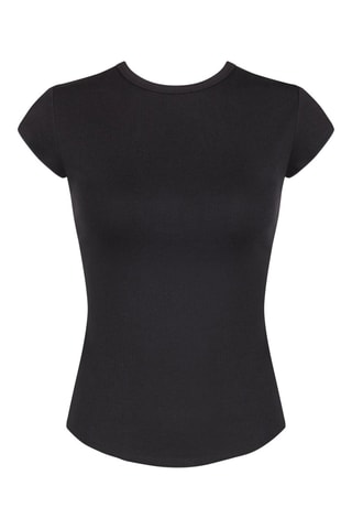 T-shirt GO Ribbed - Noir