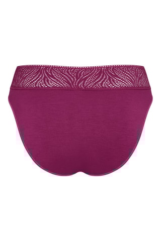 Culotte menstruelle - Flux moyen - Lie-de-vin