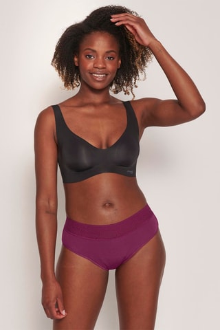 Culotte menstruelle taille haute Period - Flux important - Lie-de-vin