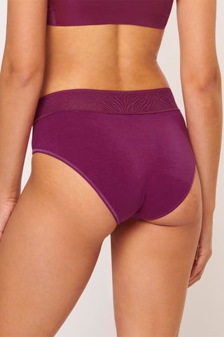 2 culottes menstruelles - Flux moyen - Bordeaux