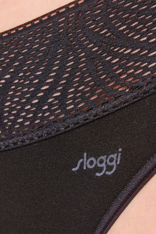 Culotte menstruelle taille haute - Flux léger - Noir