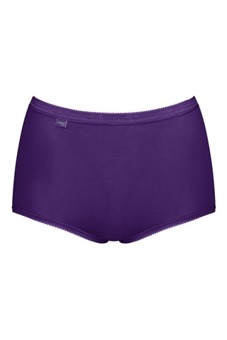 4 shortys taille haute Basic + - Rose