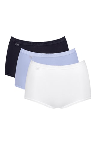 3 shortys taille haute Basic - Noir