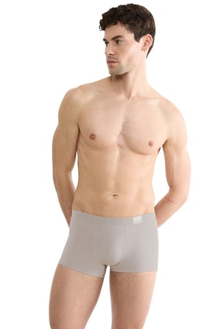 2 boxers Go - Beige et bordeaux