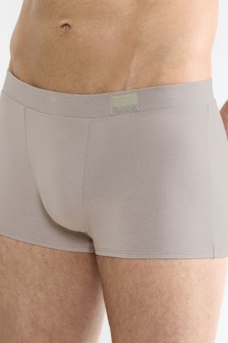 2 boxers Go - Beige et bordeaux