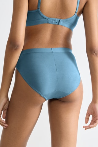 Culotte taille haute Ever - Bleu