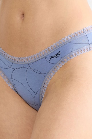 3 culottes - Bleu, vert et rose