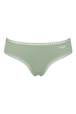 3 culottes - Bleu, vert et rose