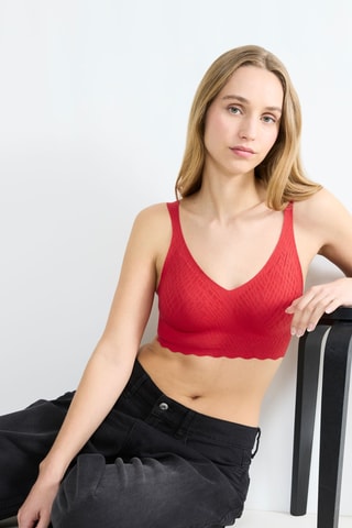 Bralette Zero Feel Bliss - Rouge
