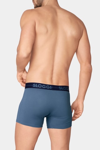 2 boxers Go - Bleu