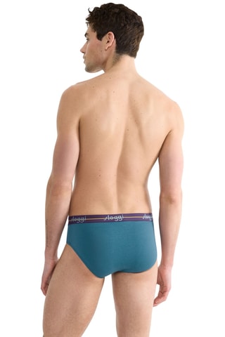 2 slips Start Midi - Violet et bleu canard