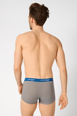 2 boxers Start Hipster - Gris et bleu