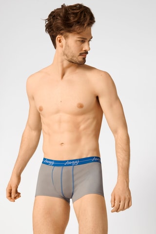 2 boxers Start Hipster - Gris et bleu